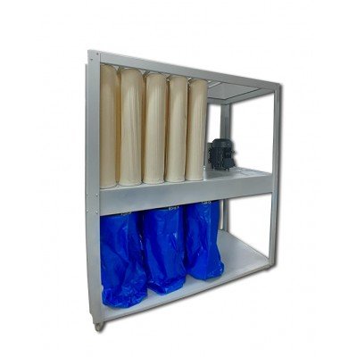 6500 m³h Seyyar Toz Toplama Sistemi